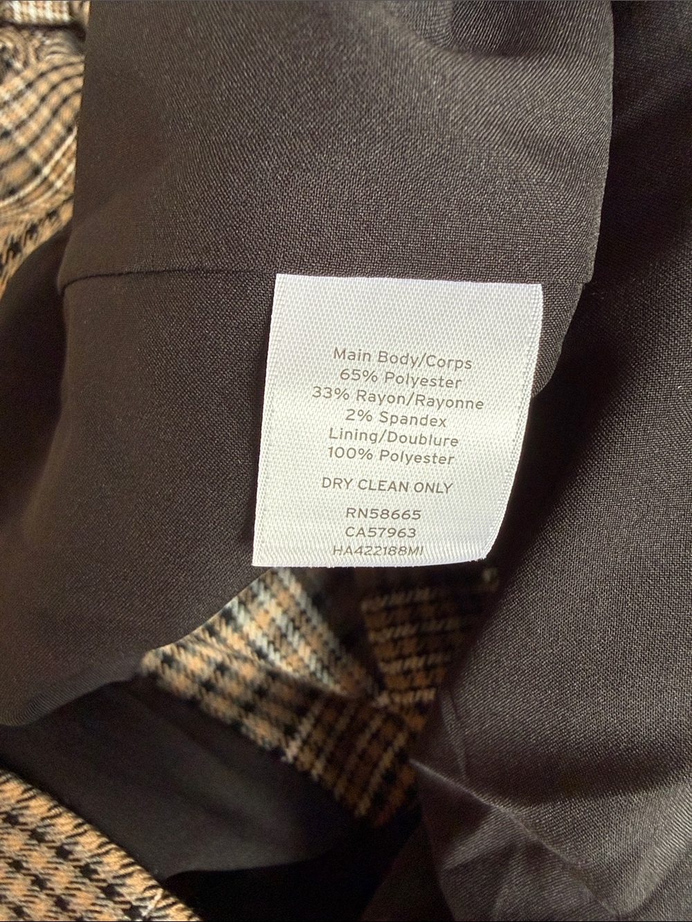 Halogen x Atlantic-Pacific Plaid Coat Nordstrom Exclusive Size 1X - Picture 11 of 12